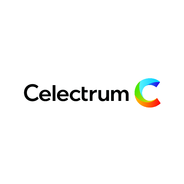 Celectrum.com logo, a brandable .com business name for sale