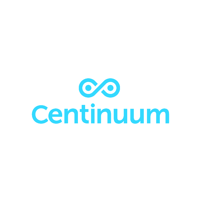 Centinuum.com logo, a brandable .com business name for sale