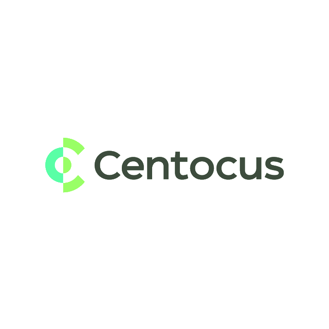 Centocus.com logo, a brandable .com business name for sale