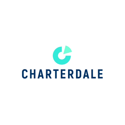 Charterdale.com logo, a brandable .com business name for sale