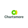Chartsmore.com logo, a brandable .com business name for sale