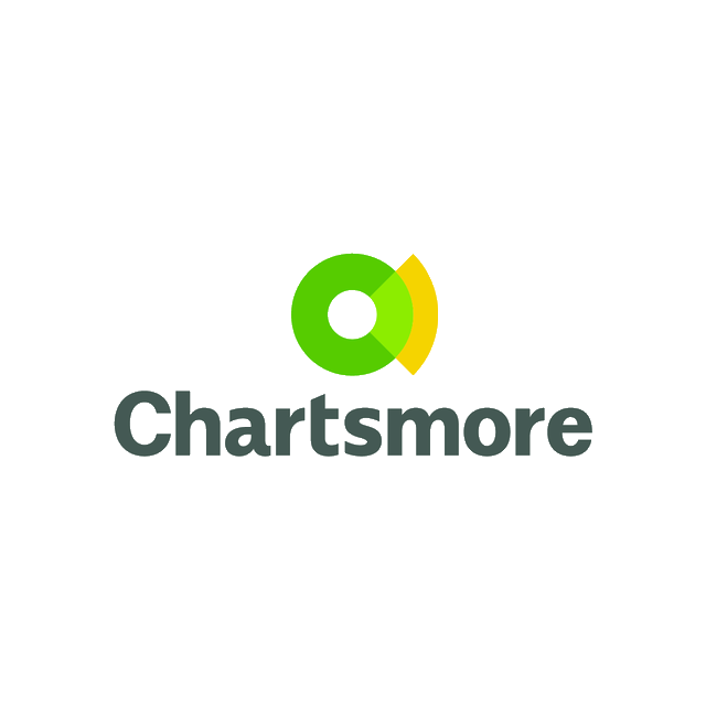Chartsmore.com logo, a brandable .com business name for sale