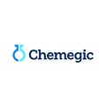 Chemegic.com logo, a brandable .com business name for sale