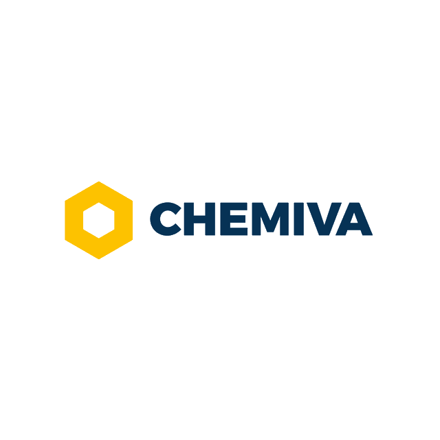 Chemiva.com logo, a brandable .com business name for sale