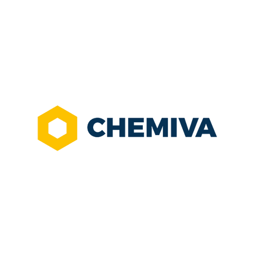 Chemiva.com logo, a brandable .com business name for sale