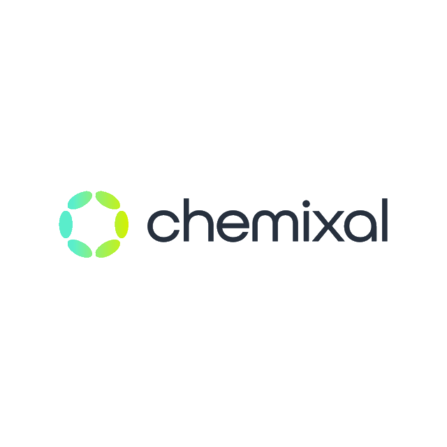 Chemixal.com logo, a brandable .com business name for sale