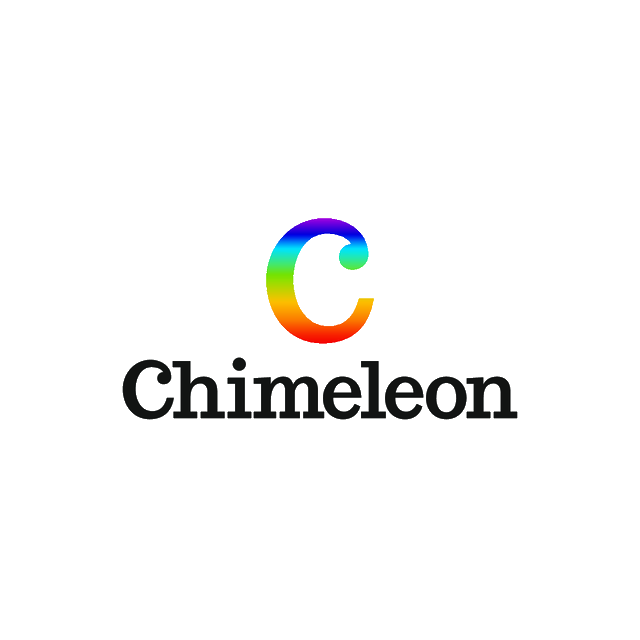 Chimeleon.com logo, a brandable .com business name for sale