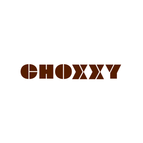 Choxxy.com logo, a brandable .com business name for sale