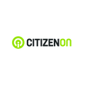 CitizenOn.com logo, a brandable .com business name for sale