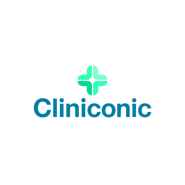 Cliniconic.com logo, a brandable .com business name for sale
