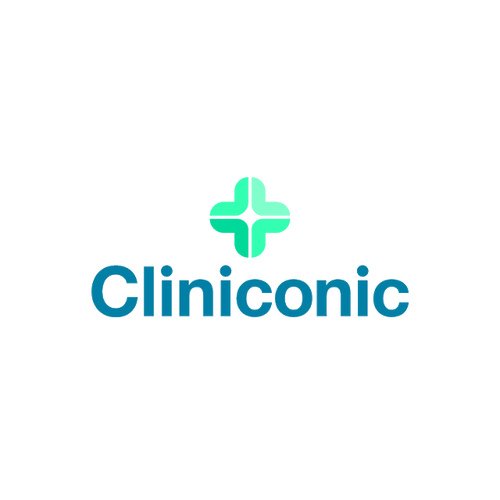 Cliniconic.com logo, a brandable .com business name for sale