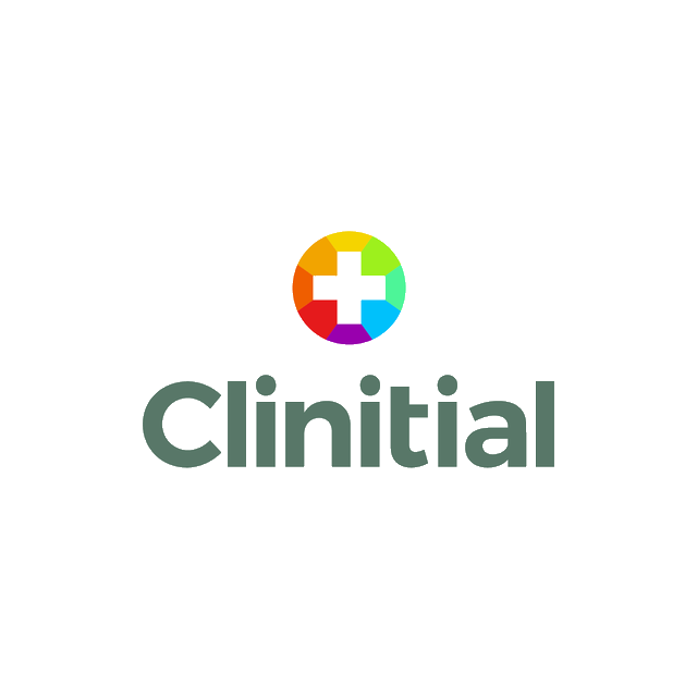 Clinitial.com logo, a brandable .com business name for sale
