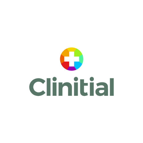 Clinitial.com logo, a brandable .com business name for sale
