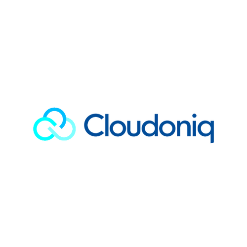 Cloudoniq.com logo, a brandable .com business name for sale