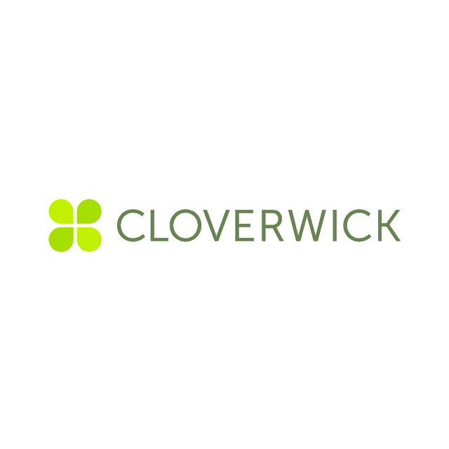 Cloverwick.com logo, a brandable .com business name for sale