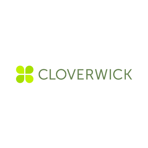 Cloverwick.com logo, a brandable .com business name for sale