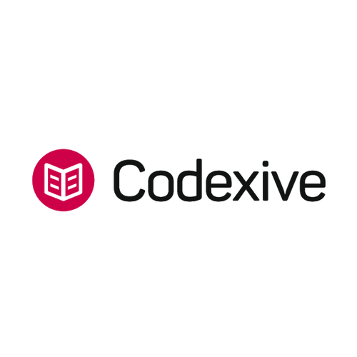 Codexive.com logo, a brandable .com business name for sale