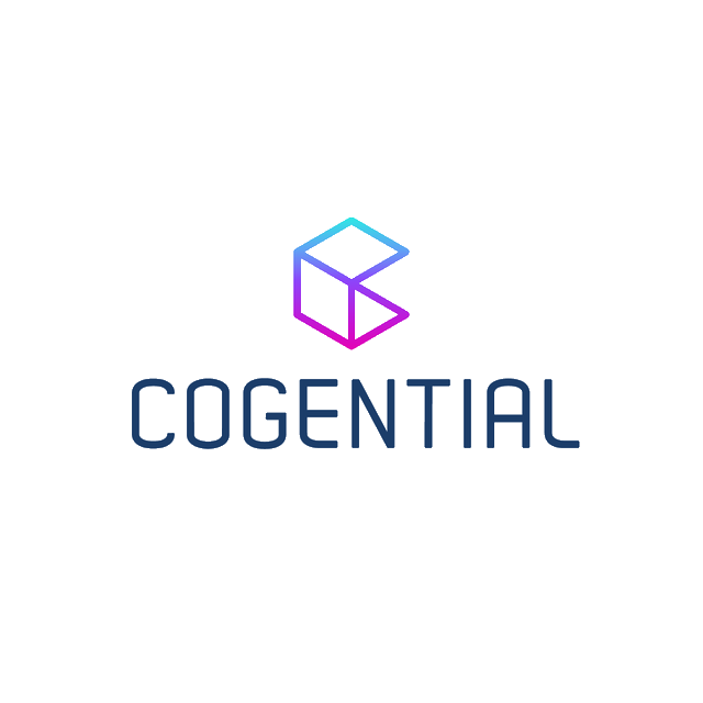 Cogential.com logo, a brandable .com business name for sale