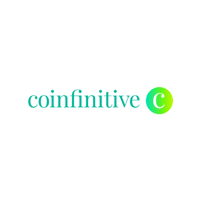 Coinfinitive.com logo, a brandable .com business name for sale