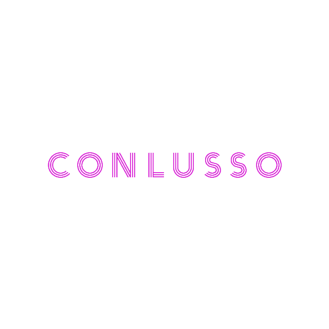 Conlusso.com logo, a brandable .com business name for sale