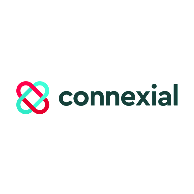 Connexial.com logo, a brandable .com business name for sale