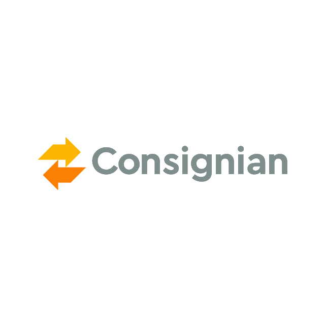 Consignian.com logo, a brandable .com business name for sale