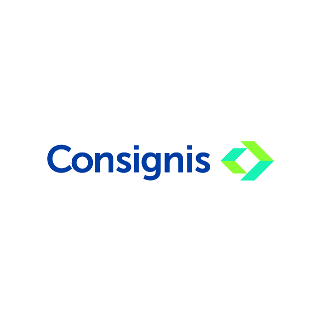 Consignis.com logo, a brandable .com business name for sale