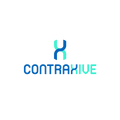Contraxive.com logo, a brandable .com business name for sale