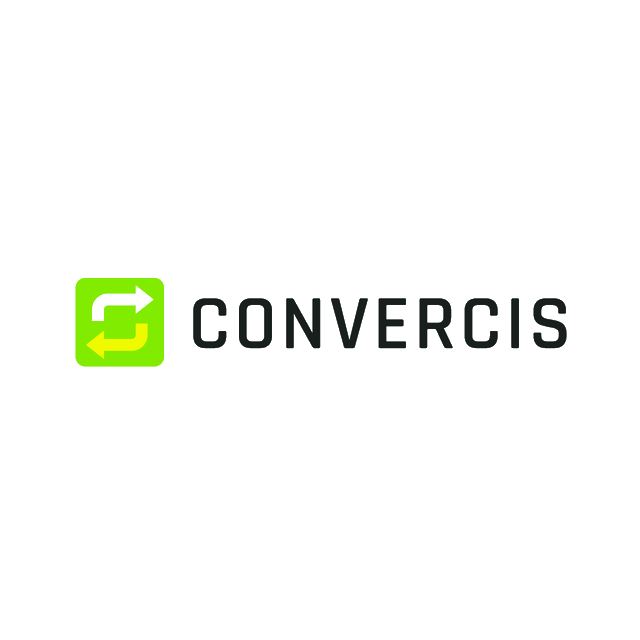 Convercis.com logo, a brandable .com business name for sale