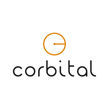 Corbital.com logo, a brandable .com business name for sale