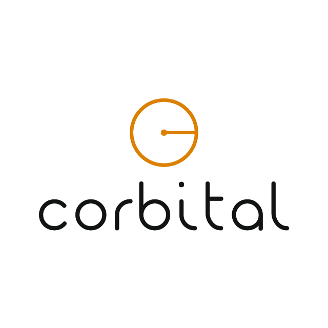 Corbital.com logo, a brandable .com business name for sale