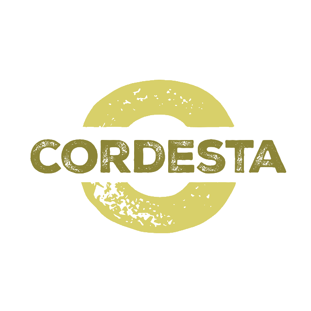 Cordesta.com logo, a brandable .com business name for sale