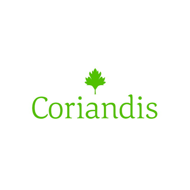 Coriandis.com logo, a brandable .com business name for sale