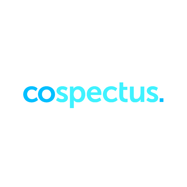 Cospectus.com logo, a brandable .com business name for sale
