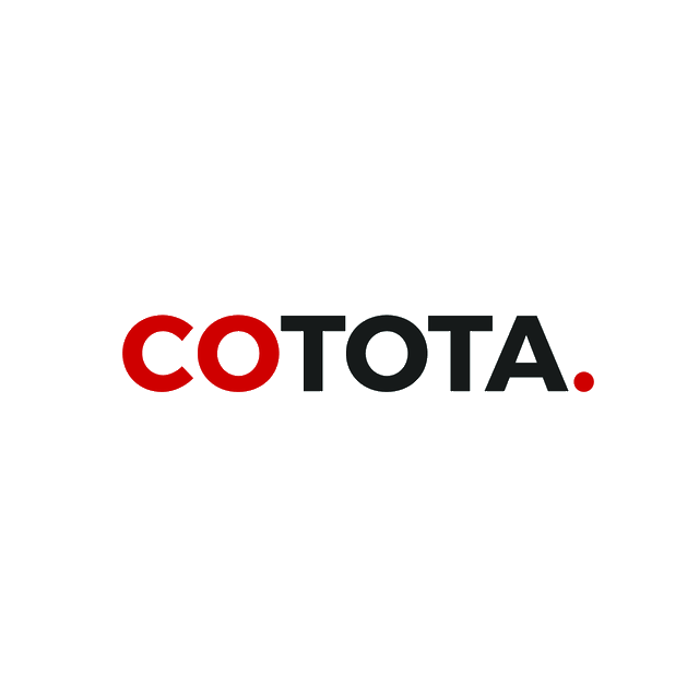 Cotota.com logo, a brandable .com business name for sale