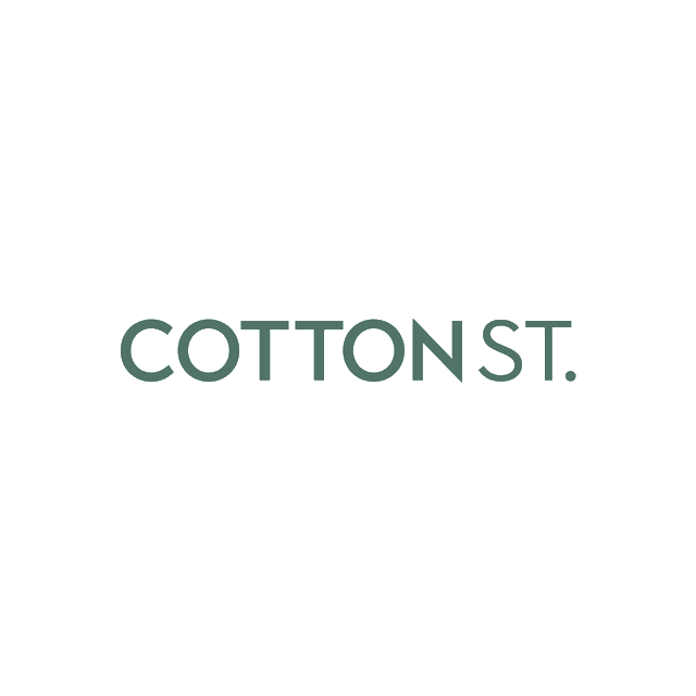 CottonSt.com logo, a brandable .com business name for sale