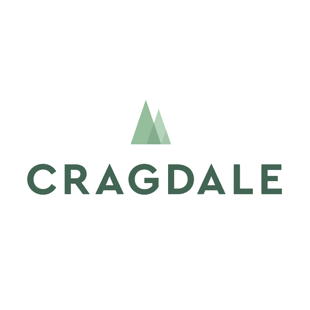 Cragdale.com logo, a brandable .com business name for sale