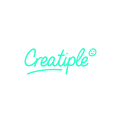 Creatiple.com logo, a brandable .com business name for sale