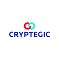 Cryptegic.com logo, a brandable .com business name for sale