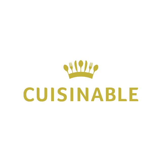 Cuisinable.com logo, a brandable .com business name for sale