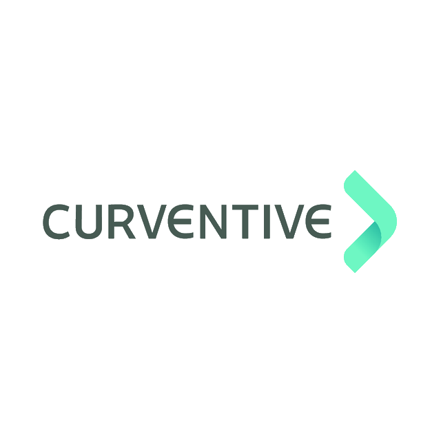 Curventive.com logo, a brandable .com business name for sale