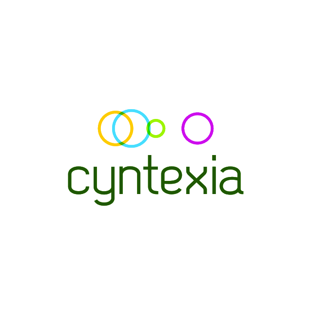 Cyntexia.com logo, a brandable .com business name for sale