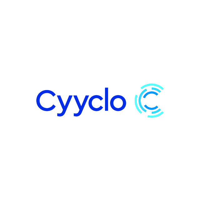 Cyyclo.com logo, a brandable .com business name for sale