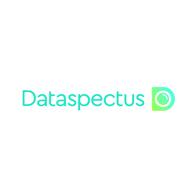 Dataspectus.com logo, a brandable .com business name for sale