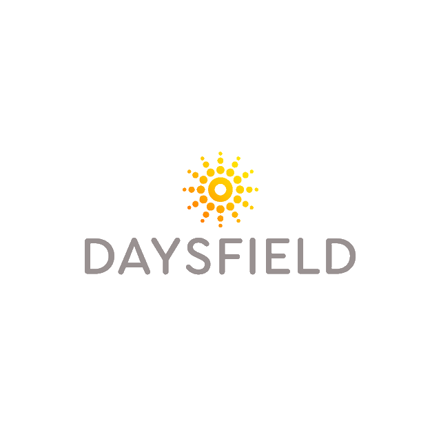 Daysfield.com logo, a brandable .com business name for sale