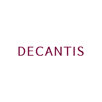 Decantis.com logo, a brandable .com business name for sale