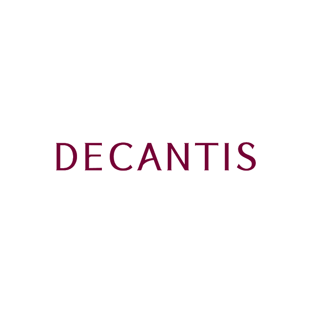 Decantis.com logo, a brandable .com business name for sale