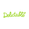 Delictable.com logo, a brandable .com business name for sale