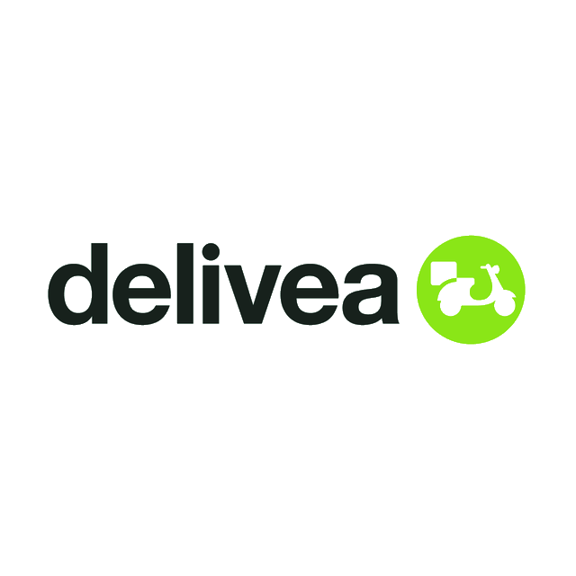 Delivea.com logo, a brandable .com business name for sale
