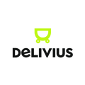 Delivius.com logo, a brandable .com business name for sale